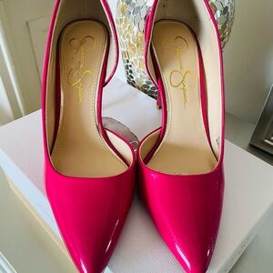 Jessica Simpson Fuchsia Heels